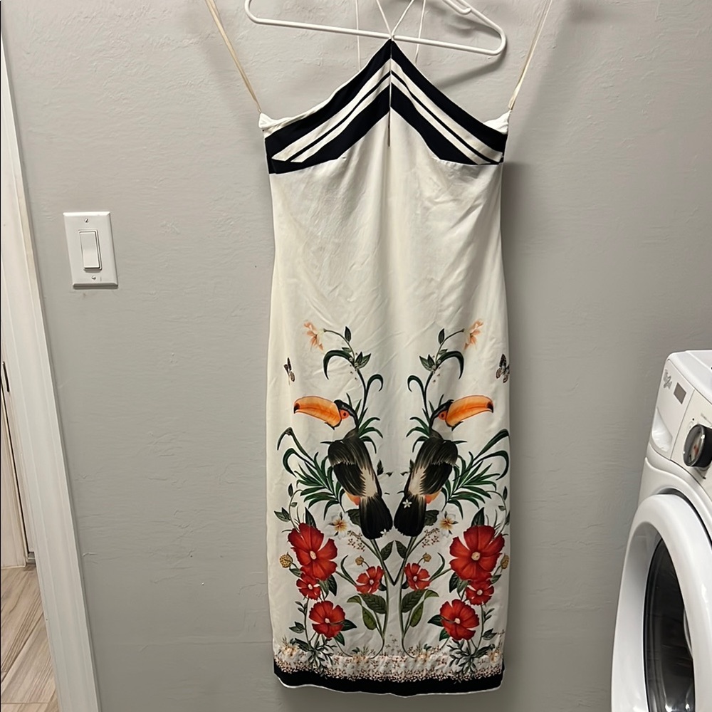 Farm Rio Toucan Midi Dress